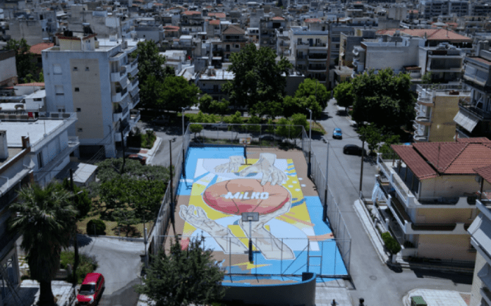 Το MILKO «Έκανε Αληθινούς» δύο ακόμα αθλητικούς χώρους, αυτή τη φορά στη Θεσσαλονίκη!