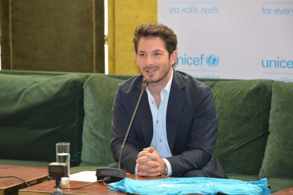 Ο Γιώργος Περρής νέος πρεσβευτής καλής θελήσεως της UNICEF