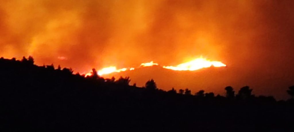 Φωτιά στην Πεντέλη: Το documentonews.gr και το koutipandoras.gr στο πύρινο μέτωπο (Video)