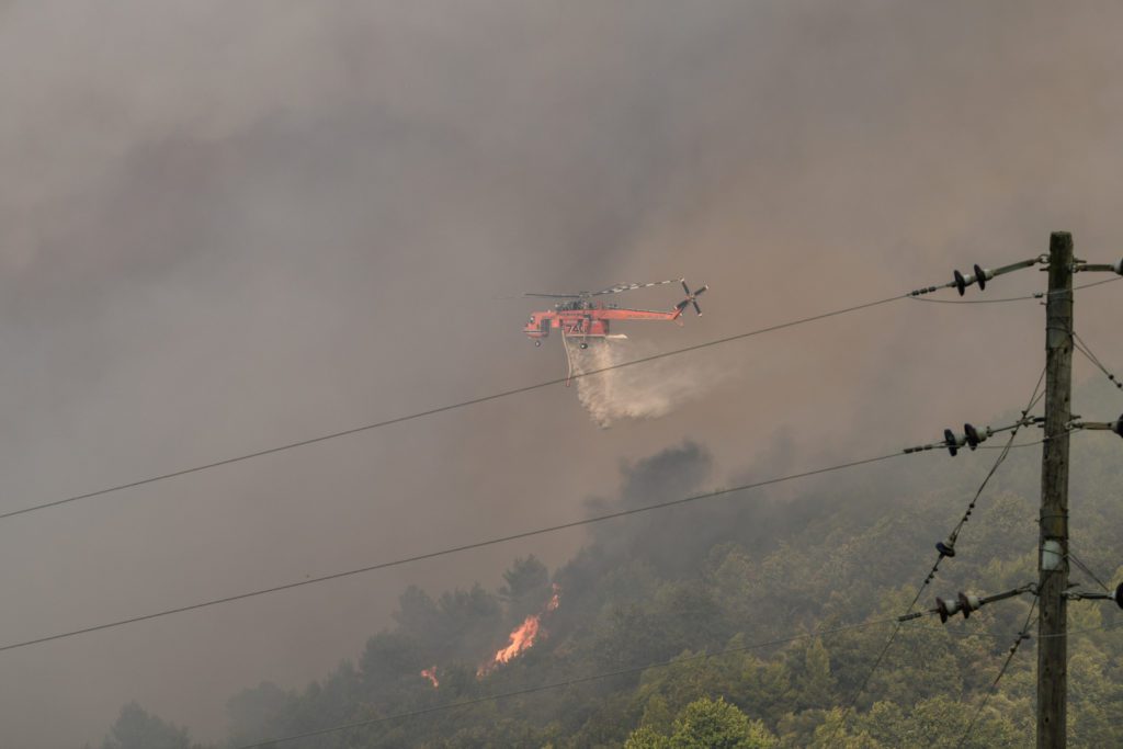 Ηλεία: Οριοθετήθηκε το πύρινο μέτωπο- Απειλήθηκαν οικισμοί