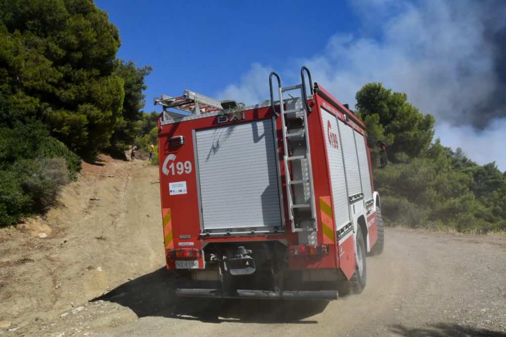 Ρέθυμνο: Υπό πλήρη έλεγχο τα μέτωπα της φωτιάς στον Άγιο Βασίλειο – Για «οργανωμένο σχέδιο» και εμπρησμό μιλά η δημοτική αρχή