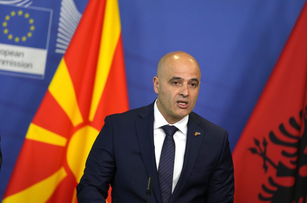Βόρεια Μακεδονία: «Νέα αρχή στην περιοχή» χαρακτήρισε τις διαπραγματεύσεις με την ΕΕ ο πρωθυπουργός Κοβατσέφσκι