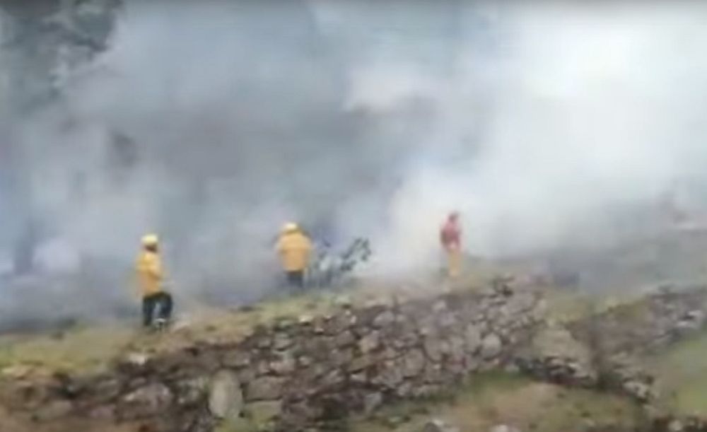 Περού: Πυρκαγιά κοντά στο Μάτσου Πίτσου (Video)