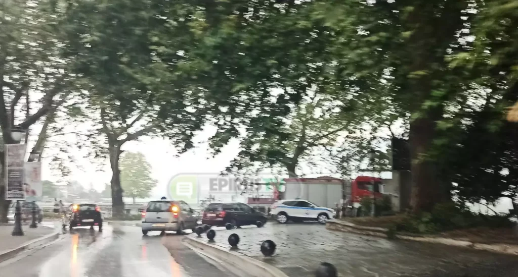 Ισχυρές βροχοπτώσεις στα Ιωάννινα: Πτώσεις δέντρων – Μηδενική ορατότητα στην Εγνατία, ακινητοποιήθηκαν οι οδηγοί (Video)