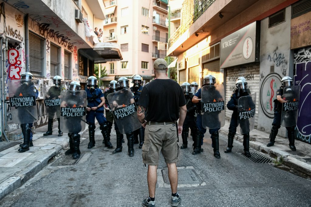 Εξάρχεια: Συγκέντρωση διαμαρτυρίας κατά της δημιουργίας σταθμού μετρό στην πλατεία (Photos)