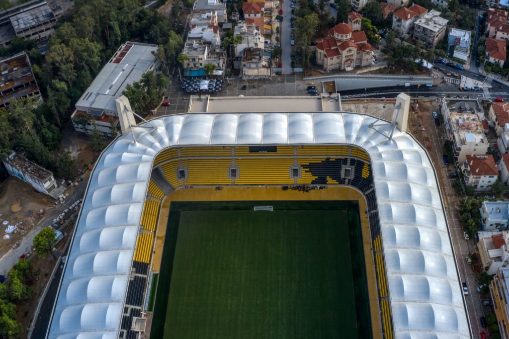 Αγια-Σοφιά Opap Arena: Εντυπωσιακές εικόνες που προκαλούν δέος από το γήπεδο της ΑΕΚ