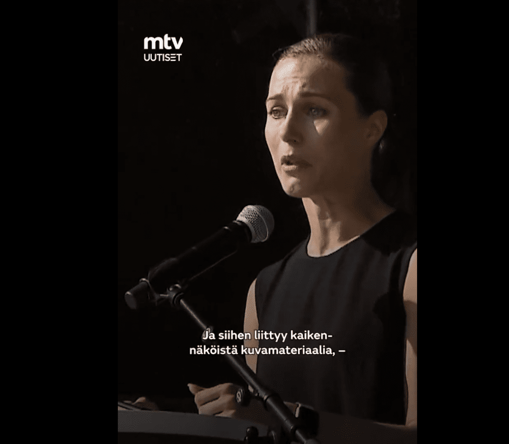Φινλανδία: Με δάκρυα στα μάτια η Σάνα Μαρίν απαντά για το πάρτι και υπερασπίζεται τον εαυτό της (Video)