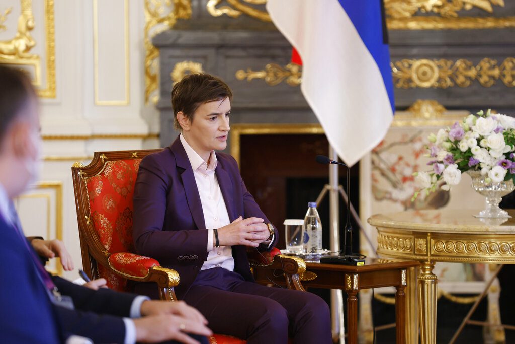 Σερβία: Πρωθυπουργός της νέας κυβέρνησης παραμένει η Άνα Μπρνάμπιτς