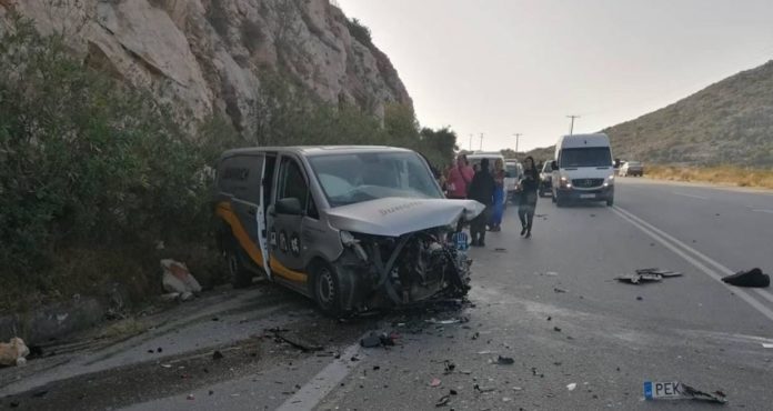 Κρήτη: Τροχαίο δυστύχημα στον ΒΟΑΚ με μια νεκρή και δύο τραυματίες