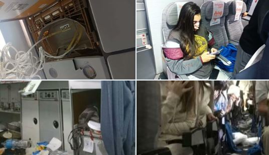 Τρόμος σε πτήση λόγω αναταράξεων – Επιβάτες βρέθηκαν στο νοσοκομείο (Photos -Video)
