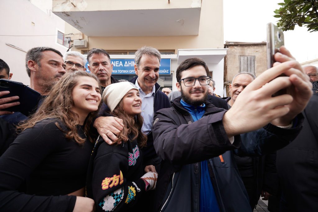 Κατ’ αποκλειστικότητα κάλυψη του ΑΠΕ στον Μητσοτάκη