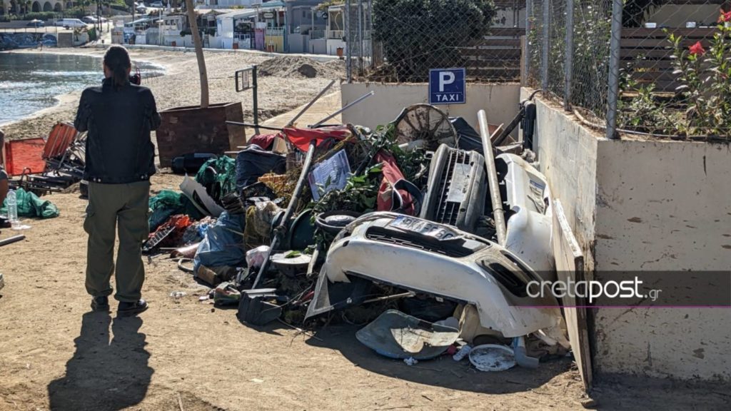 Κρήτη: Μαζεύουν ακόμα τα «σπασμένα» της προηγούμενης κακοκαιρίας ενώ έρχεται «EVA» (Photos)
