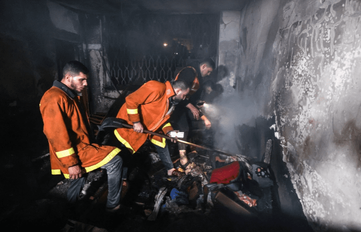 Τραγωδία στη Λωρίδα της Γάζας: Δεκάδες νεκροί μετά από φωτιά σε προσφυγικό καταυλισμό