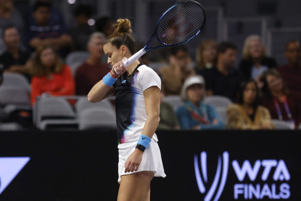 Άδοξος αποκλεισμός για τη Σάκκαρη στον ημιτελικό του WTA Finals