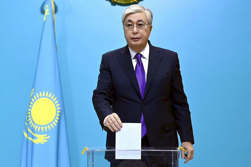  Επανεκλογή του Κασίμ-Τζομάρτ Τοκάγεφ στο Καζακστάν