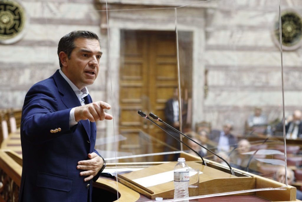 Τσίπρας στην Κ.Ο. ΣΥΡΙΖΑ: Ο Μητσοτάκης γνωρίζει ότι οι υπουργοί του παρακολουθούνταν από την ΕΥΠ