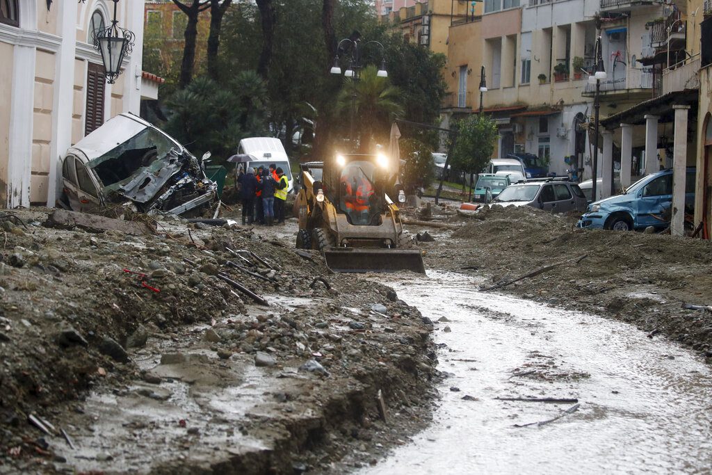 Ιταλία: Nέα σφοδρή κακοκαιρία έπληξε τη Σικελία και την ευρύτερη περιοχή της Μεσίνα