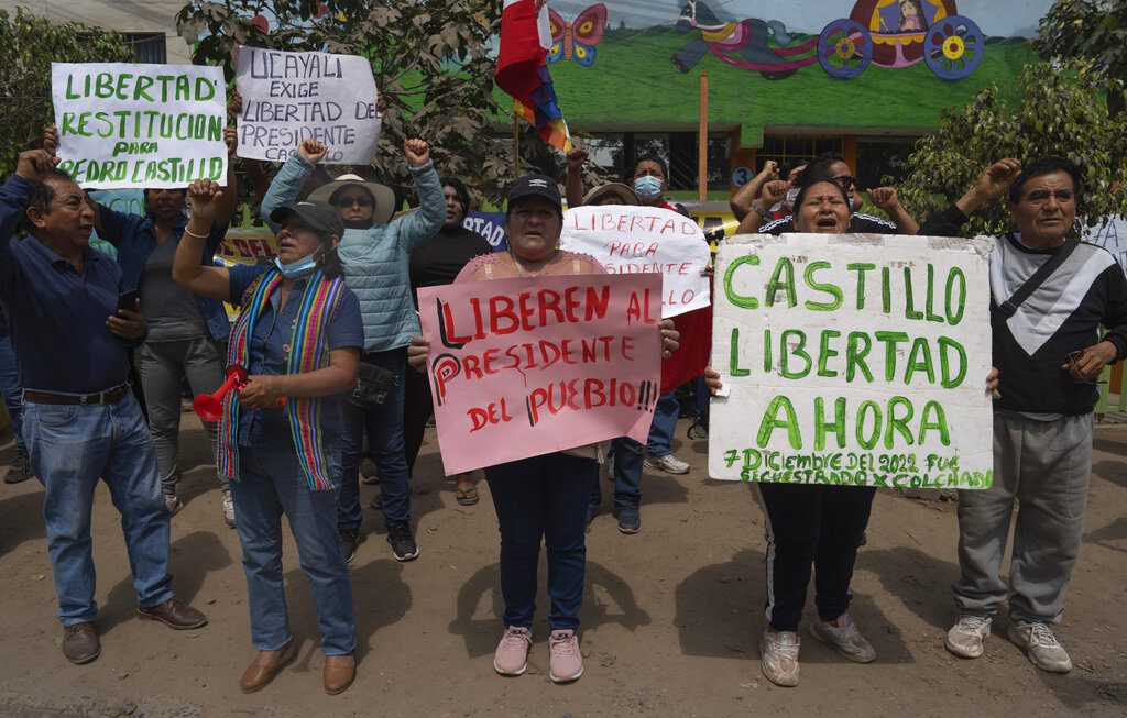 Πολιτική κρίση στο Περού: Η εισαγγελία ζητεί να προφυλακιστεί ο πρώην πρόεδρος Πέδρο Καστίγιο