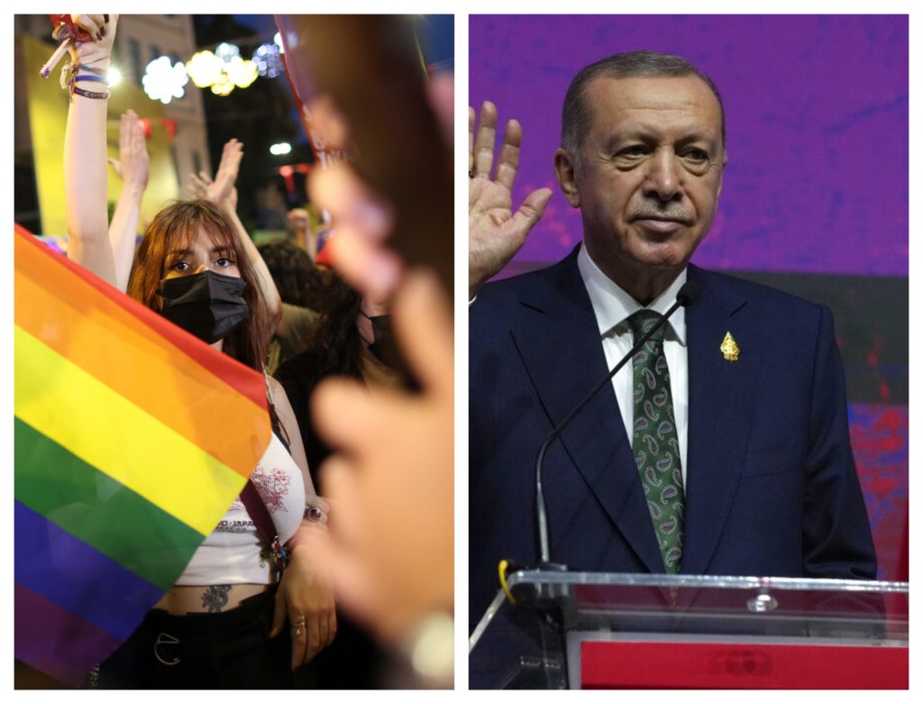 Παραλήρημα Ερντογάν κατά της ΛΟΑΤΚΙ κοινότητας: «Θα πολεμήσουμε σθεναρά αυτόν τον μεγάλο κίνδυνο»