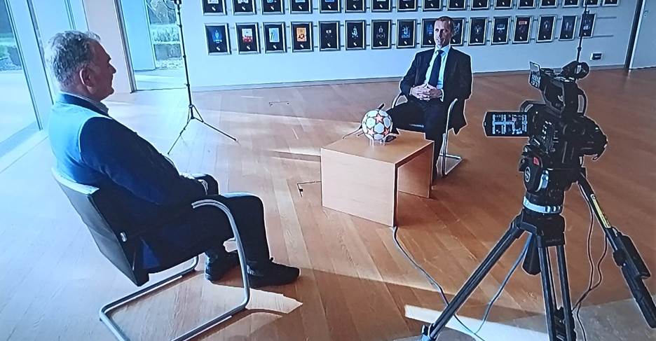 Novasports Exclusive: Ο πρόεδρος UEFA Αλεξάντερ Τσέφεριν μιλάει αποκλειστικά στον Χρήστο Σωτηρακόπουλο!
