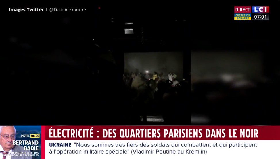 Βυθίστηκαν στο σκοτάδι περιοχές του Παρισιού – Τι προκάλεσε το μπλακ άουτ (Video)