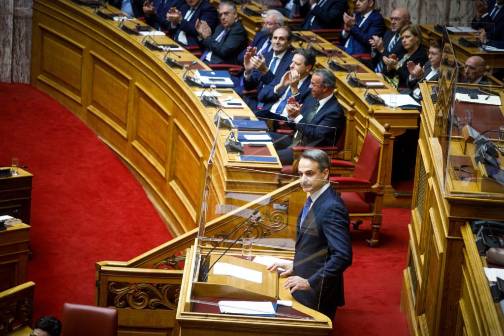 Ο Μητσοτάκης θεωρεί δεδομένους τους «γαλάζιους» βουλευτές για την πρόταση δυσπιστίας