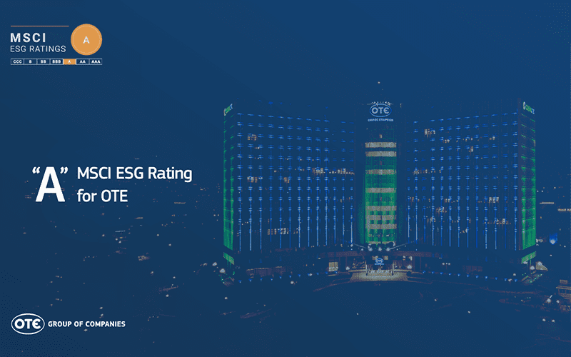 Σε «A» αναβάθμισε την αξιολόγηση του ΟΤΕ η MSCI ESG Ratings