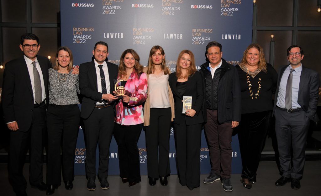 Η νομική ομάδα του ΟΠΑΠ στην κορυφή των Business Law Awards 2022