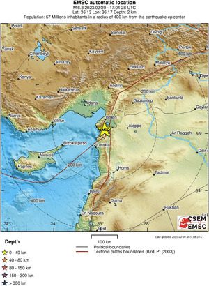 Νέος ισχυρός σεισμός 6,3 Ρίχτερ στην Τουρκία – Αισθητός και στην Κύπρο