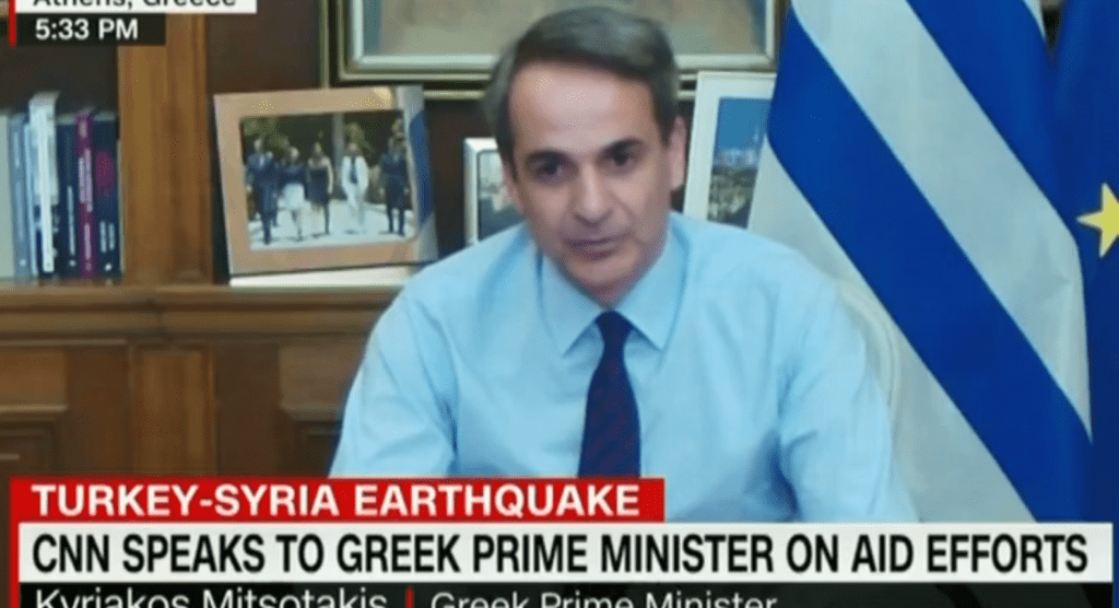 Μητσοτάκης στο CNN: «Διεθνής ηγέτης» χωρίς απαντήσεις για Τουρκία και Συρία