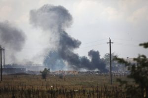 Πόλεμος στην Ουκρανία: Έκρηξη στην Κριμαία &#8211; Καταστράφηκαν ρωσικοί πύραυλοι