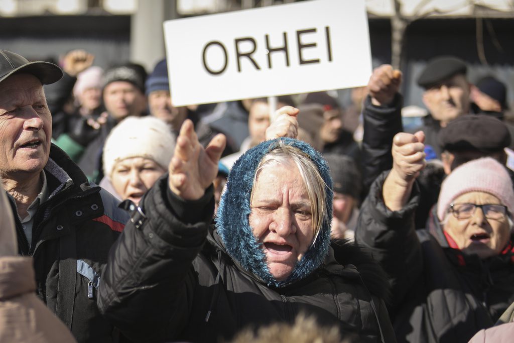 Μολδαβία: Σύλληψη φιλορώσων σε αντικυβερνητικές διαδηλώσεις (Video)