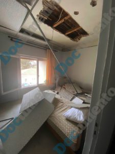 Εικόνες ντροπής στο νοσοκομείο Ελπίς: Κατέρρευσε η οροφή στους κοιτώνες των παθολόγων (Photos)