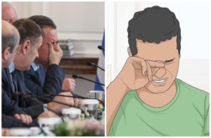 Κυβέρνηση Μητσοτάκη: Ο «οδηγός» για να δείξετε θλιμμένοι με απλά βήματα&#8230; (Photos)