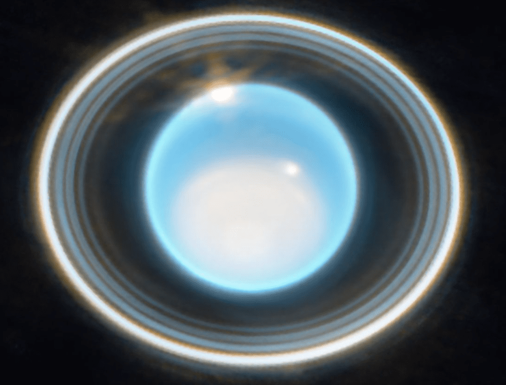 Λεπτομερείς εικόνες του πλανήτη Ουρανού κατέγραψε το τηλεσκόπιο James Webb