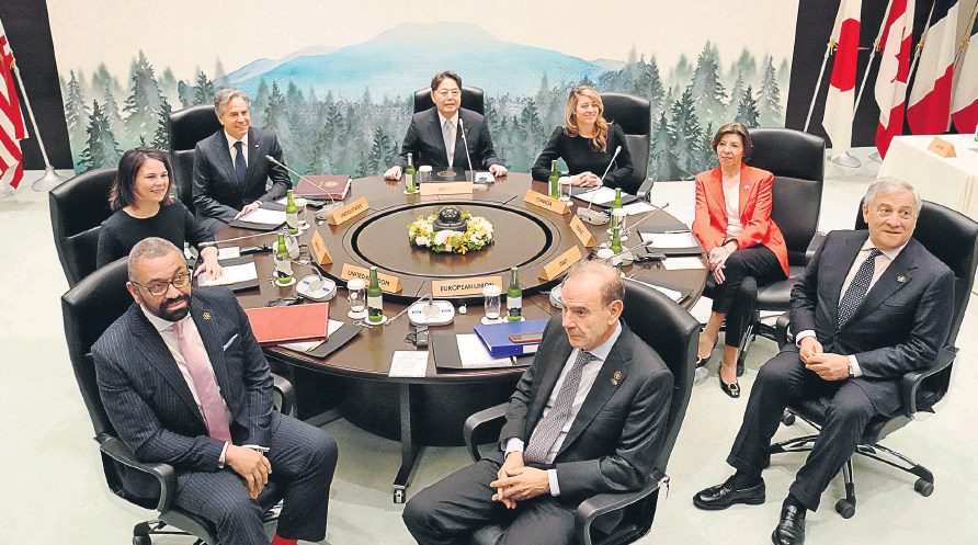 Ενωμένη G7 απέναντι στην Κίνα