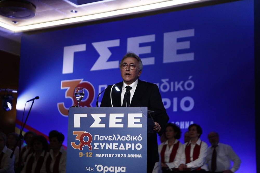 Για ακόμη μια φορά εξελέγη πρόεδρος της ΓΣΕΕ ο Γιάννης Παναγόπουλος