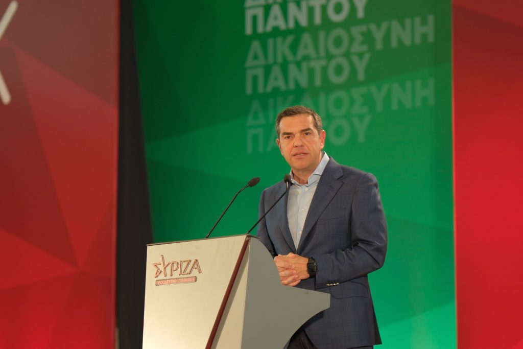 Ο Αλέξης Τσίπρας παρουσιάζει το πρόγραμμα του ΣΥΡΙΖΑ για την ασφάλεια στις μεταφορές