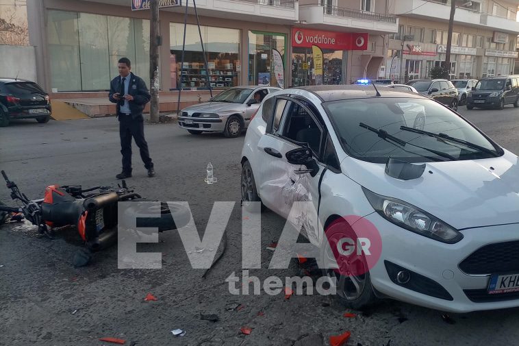 Σοβαρό τροχαίο στη Χαλκίδα – Τρεις τραυματίες