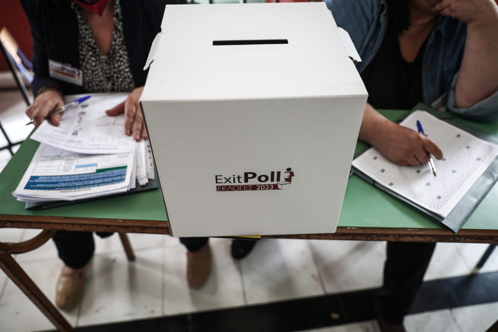 Η κατανομή των εδρών σύμφωνα με το πρώτο exit poll