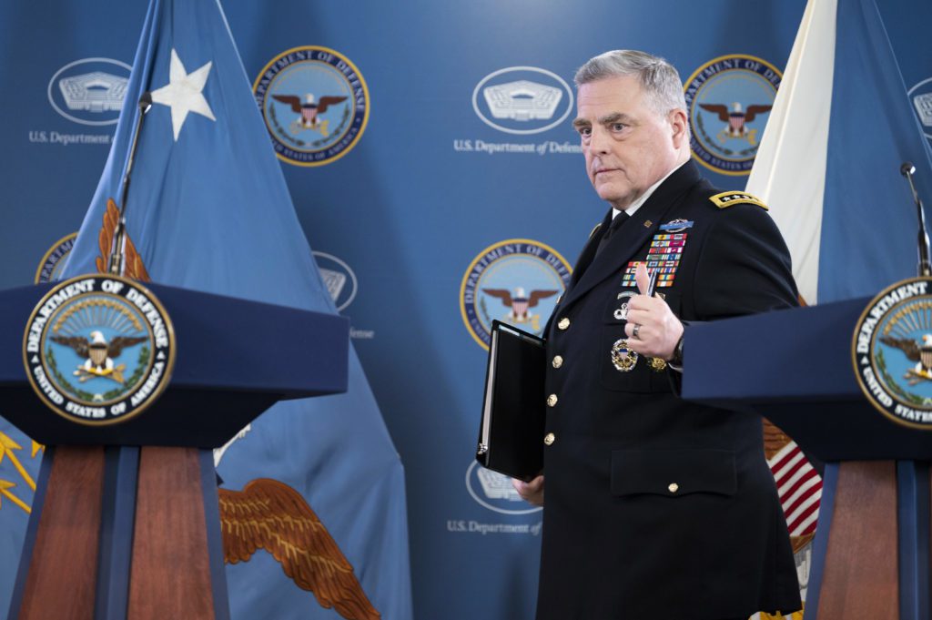 ΗΠΑ: «Ανέφικτη» θεωρεί ο στρατηγός Μαρκ Μίλι την στρατιωτική επικράτηση της Ρωσίας στην Ουκρανία