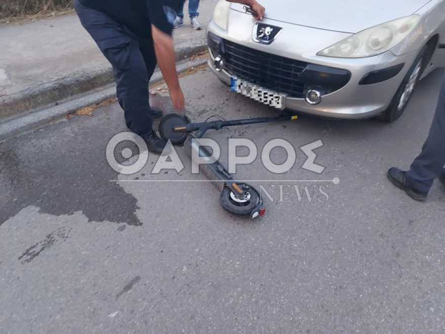 Καλαμάτα: Βίντεο – σοκ από τη δραματική στιγμή που ΙΧ παρασύρει πατίνι με δύο παιδιά