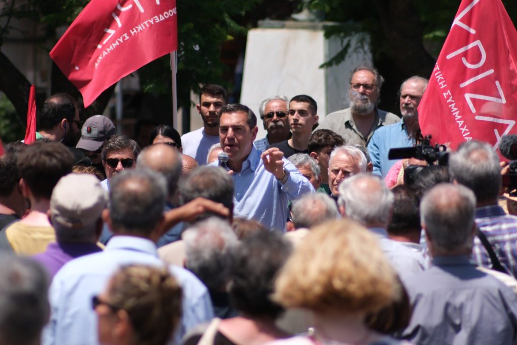 Τσίπρας: «Κάθε προοδευτική ψήφος που δεν θα πάει στον ΣΥΡΙΖΑ, ευνοεί το σχέδιο της ΝΔ»