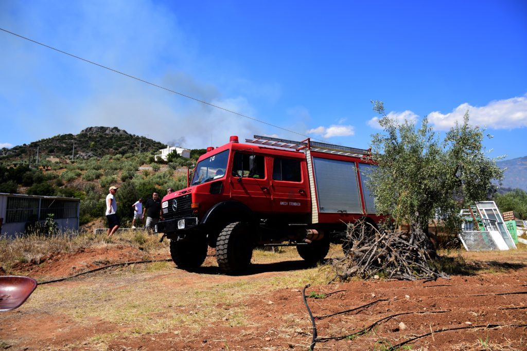 Έβρος: Πυρκαγιά σε χαμηλή βλάστηση κοντά στην περιοχή της Κορνοφωλιάς