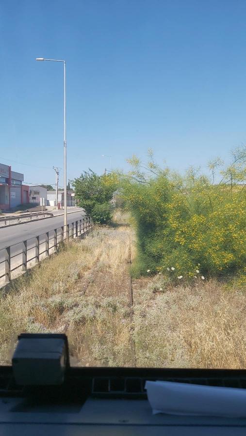 Εικόνες εγκατάλειψης του σιδηροδρομικού δικτύου – Αμαξοστοιχία με καύσιμα κόλλησε σε ξερόχορτα (Photos)