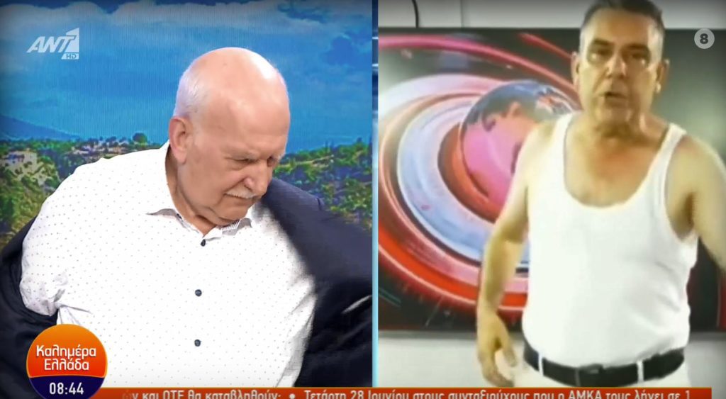 Και ο Γιώργος Παπαδάκης έβγαλε το σακάκι του on air «σε ένδειξη συμπαράστασης» στον Τούρκο δημοσιογράφο (Video)
