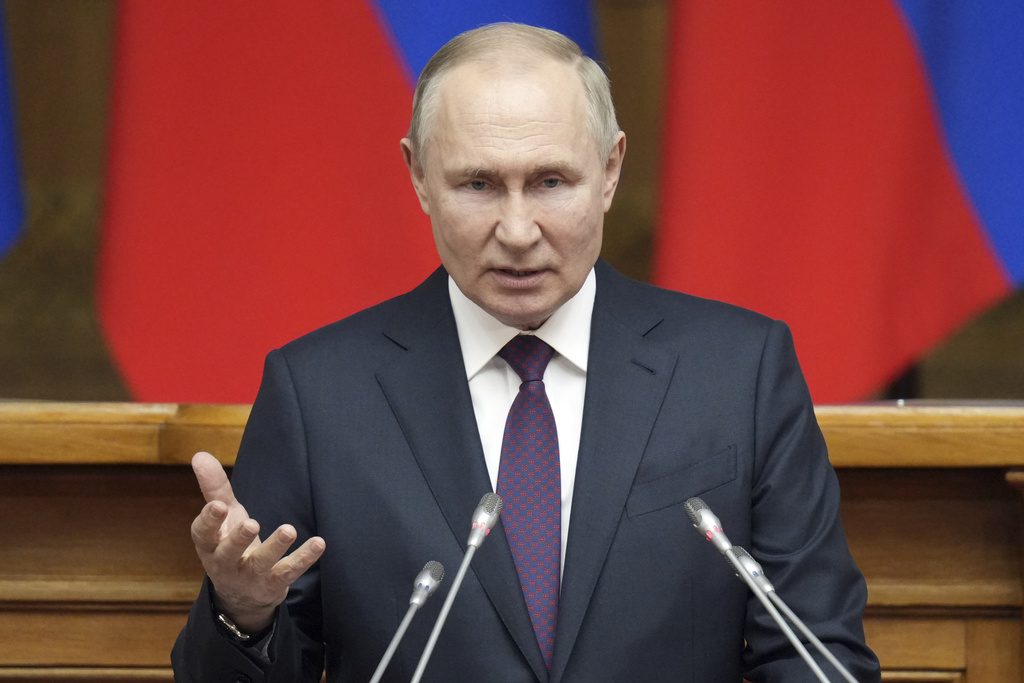 Διάγγελμα Πούτιν: Η Ρωσία δίνει την πιο σκληρή μάχη για το μέλλον της – «Θα αμυνθούμε»