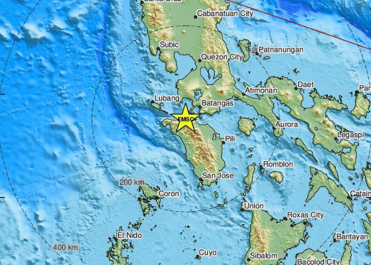 Σεισμός 6,2 Ρίχτερ στις Φιλιππίνες