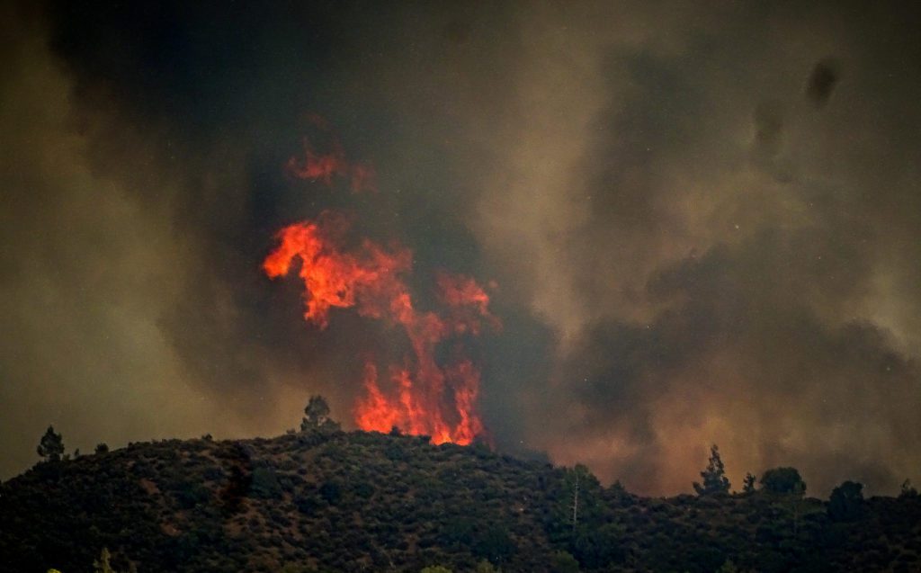 ΓΓΠΠ: Υψηλός κίνδυνος πυρκαγιάς για επτά περιφέρειες το Σάββατο