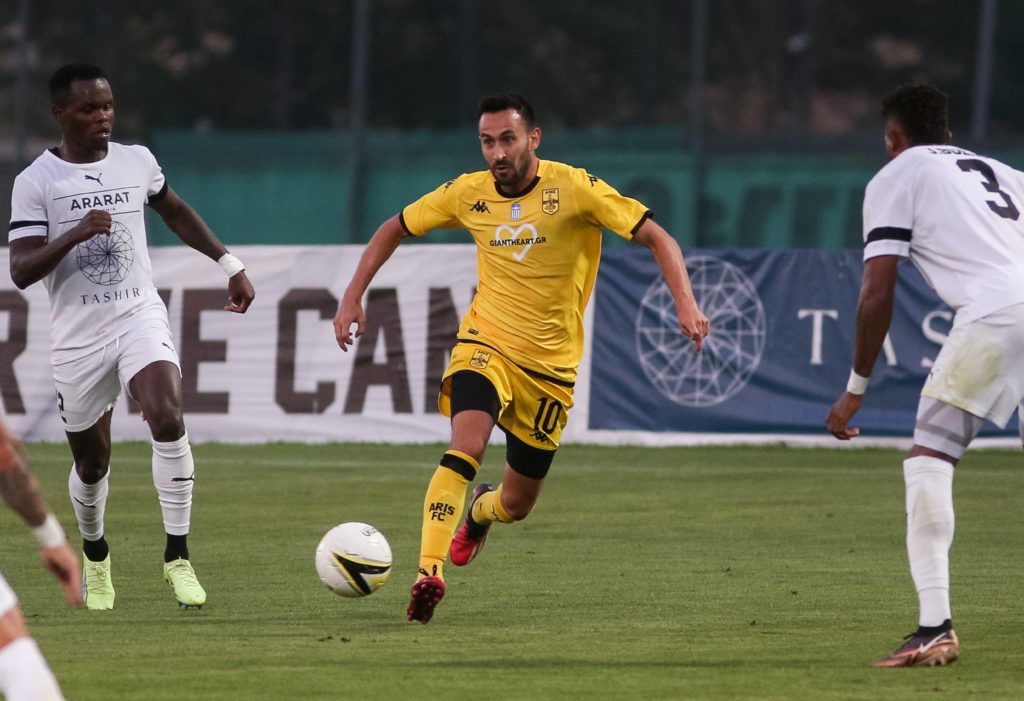 Conference League: Ο Αρης απέσπασε ισοπαλία (1-1) από την Αραράτ και ελπίζει σε πρόκριση